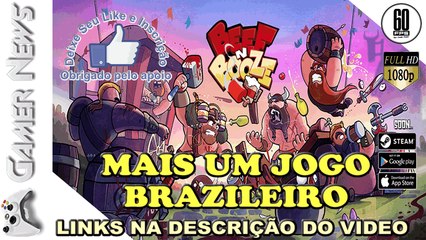BEEF N BOOZE - UMA DIVERTIDA MISTURA DE MOBA COM MMORPG - UM JOGÃO CRIADO POR BRASILEIROS
