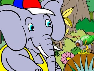 A FORMIGUINHA E O ELEFANTE - Clip Infantil