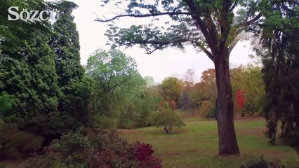 Drone görüntüleriyle doğada enfes mevsim geçişleri