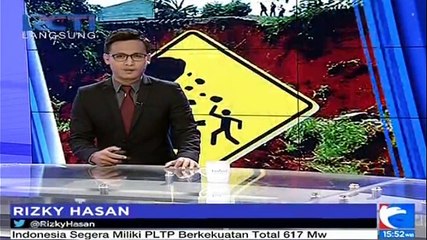 Puluhan Warga dan Rumah Tertimbun Longsor