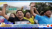 Asciende a 146 los presos políticos en Venezuela tras protestas antigubernamentales de abril, según Foro Penal