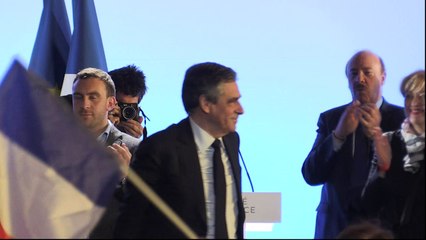 Pour Fillon, la campagne "n'a pas été un long fleuve tranquille"