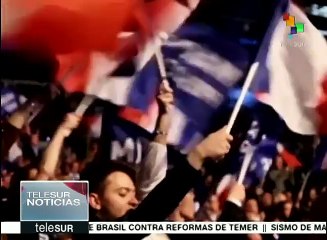 Francia: protestas contra Marine Le Pen son reprimidas