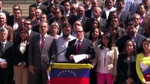 Venezuela: oposición pide cesar 