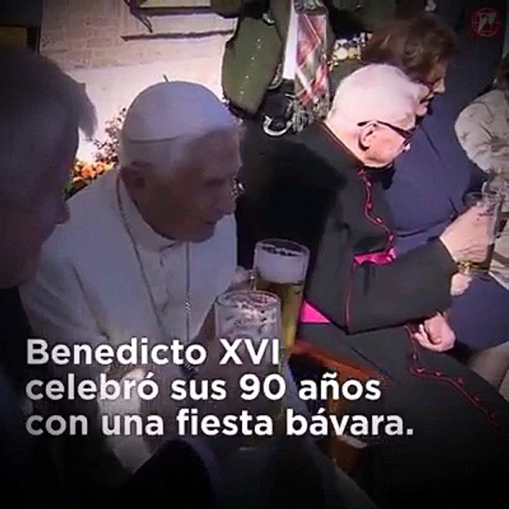 CUMPLEAÑOS 90 DEL PAPA EMÉRITO, BENEDICTO XVI