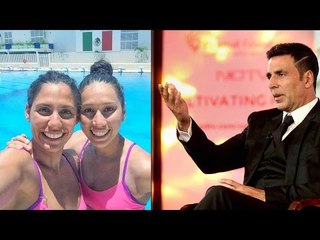 Mexican swimmers dance underwater to Akshay Kumar's song in Rio Olympics| Oneindia News