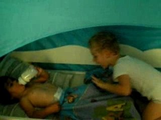 Réveil calins des bébounes