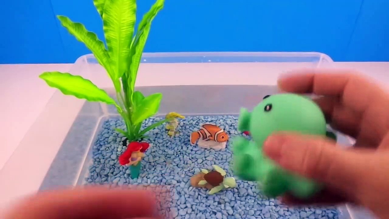 Learn Sea Animal Names, and colors and Counting numbers