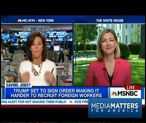 "All It Does Is Generate A Report"Josh Barro SLAMS Trump's H-1B Executive Order