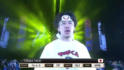 Yusuke Yachi vs Daron Cruickshank Rizin FF 5 Sakura