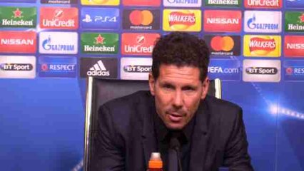 Simeone: "El camino es insistir, insistir, insistir y seguir insistiendo"