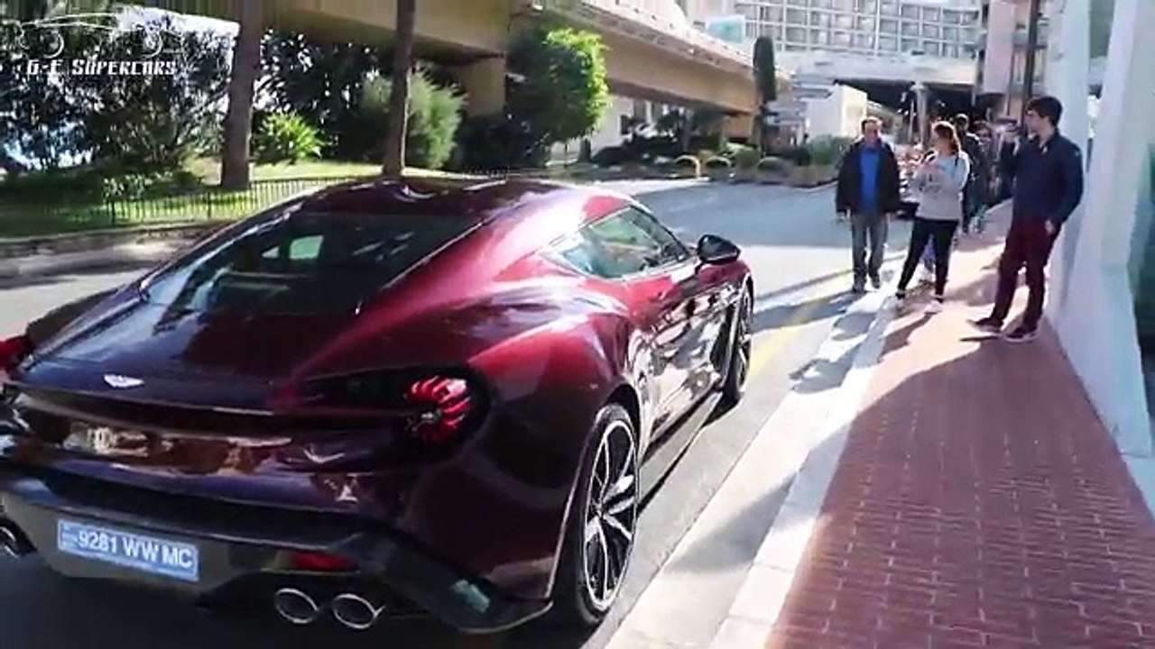 Aston Martin Vanquish Zagato V12 Sound - Start Up !