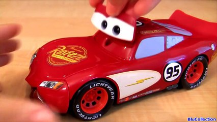 Disney CARS MONSTER TRUCK Lightning McQueen Gear Up n Go Car Toys for Kids _ Caminhão