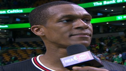 Rajon Rondo Post Game Interview - NTSC