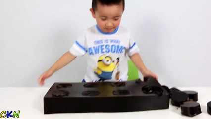The Biggest Gummy Lego Candy Ever DIY Making A Giant Gummy Jelly Sweets Funtime With