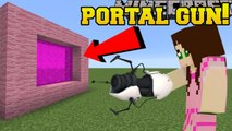 PopularMMOs Minecraft׃ PORTAL GUN!!! (CREATE EPIC PORTALS!) Custom Command