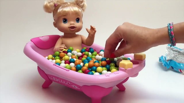 Baby Alive Bath Time Gumballs Machine Nenuco Bathtube Surprise Toys Bathtime B