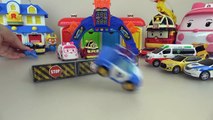 Poli car toys - Mini Robocar Poli & CarBot car Power key toys 로보카폴리 슈팅카-yX
