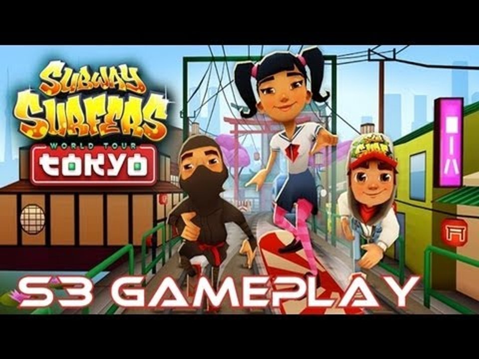 Subway Surfers: Tokyo - Samsung Galaxy S3 Gameplay