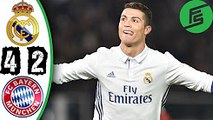 Real Madrid 4-2 Bayern Munich 2017 - Highlights & Goals