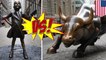 Pematung 'Charging Bull' gusar dengan kehadiran 'Fearless Girl' yang mengubah arti dari karyanya - Tomonews