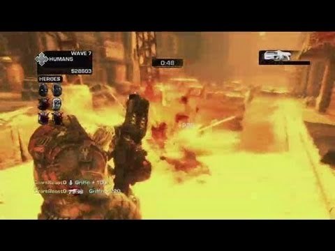 Gears of War 3 : Forces of Nature DLC gameplay #4