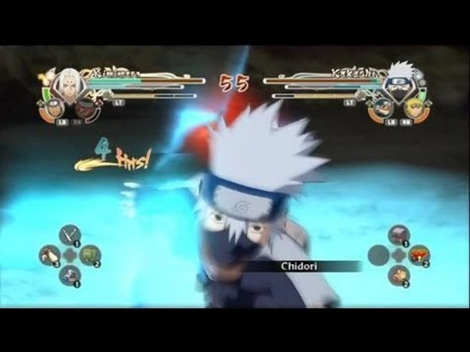 Naruto Ninja Storm Generations : Kimimaro / Kakashi Trailer