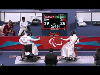 Wheelchair Fencing - CHN vs HUN - Women's Team Cat. Open - Gld Mdl - London 2012 Paralympic Games