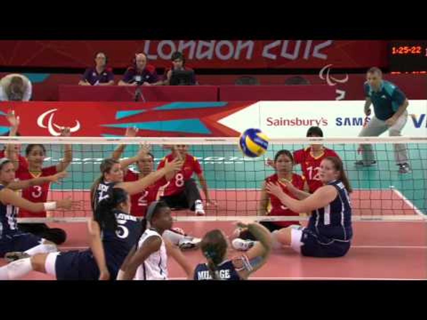 Sitting Volleyball - USA vs CHN - Women's Gold Medal Match - London 2012  Paralympic Games - video Dailymotion
