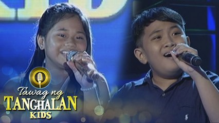 Tawag ng Tanghalan Kids: Von Ivan Pedrajas vs. Reign Curthney Basa