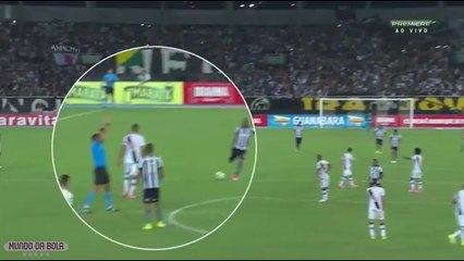 Botafogo's Captain Bruno Silva Gets Red Card After Kicking The Ball At Referee vs Vasco!