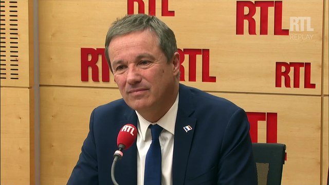 Nicolas Dupont-Aignan était l'invité de RTL le 19 avril 2017