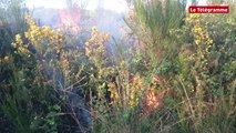 Brasparts (29). Monts d'Arrée : l'incendie a brûlé 5 hectares de landes et bois