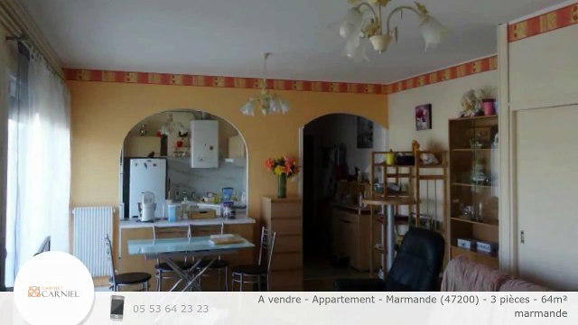 A vendre - Appartement - Marmande (47200) - 3 pièces - 64m²