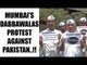 Kulbhushan Jadhav gets support from Dabbawalas, protests in Mumbai | Oneindia News