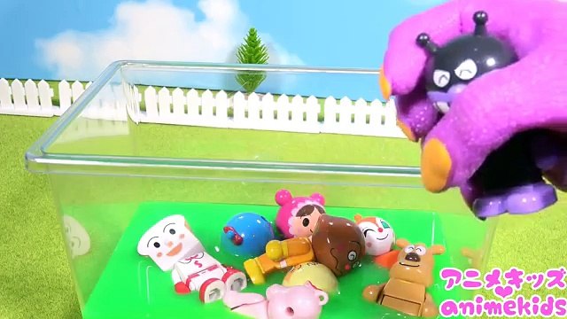 アンパンマン アニメ おもちゃ アンパンマンのなかまがモンスターに捕まった！！ スライム animekids アニメキッズ animation Anpanman Toy