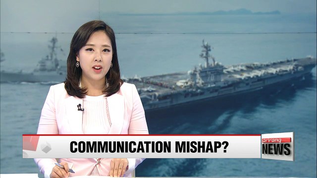 USS Carl Vinson sailed away from, not to, Korean Peninsula