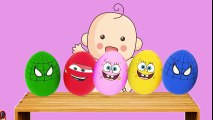 New Learn Colours with Surprise Nesting Eggs ! Huge Eggs Surprise Toys for Children