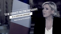 Marine Le Pen exige le retrait du drapeau de l'UE pour sa venue à TF1