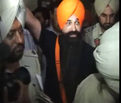 Balwant Singh Rajoana while Court Evidence
