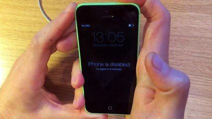 How to reset any disabled or Password locked iPhones 6S & 6-Plus-SE-5s-5c-5-4s-4-iPad or iPod