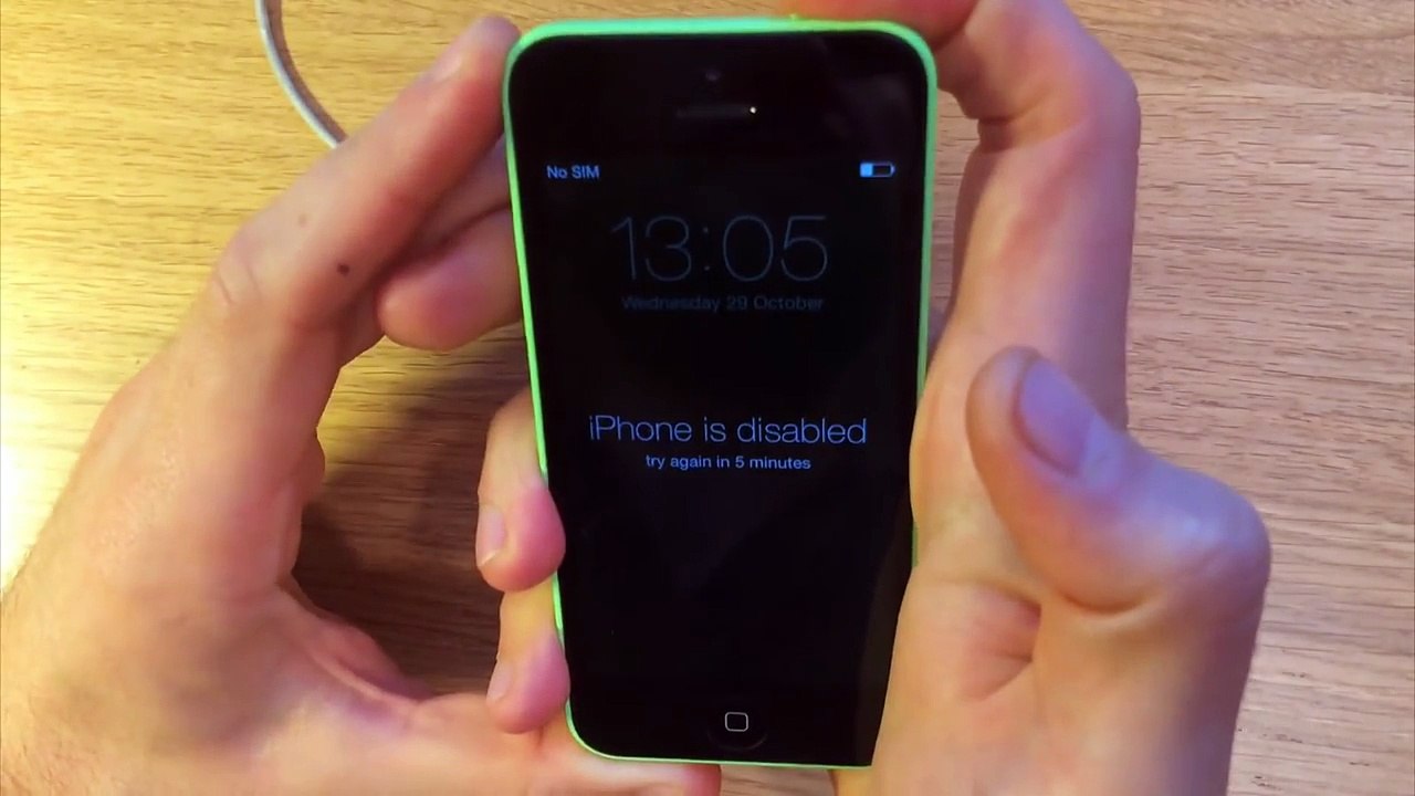 How to reset any disabled or Password locked iPhones 6S & 6-Plus-SE-5s-5c-5-4s-4-iPad or iPod
