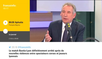 François Bayrou, invité de 8h30 Aphatie sur France Info - 170417