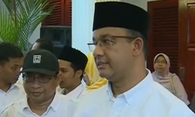 Anies: Kemenangan Bukan Alasan Menjadi Hebat