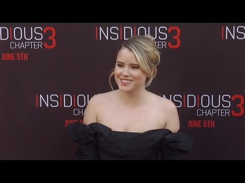 Taylor Spreitler Insidious Chapter 3 Los Angeles Premiere Red Carpet