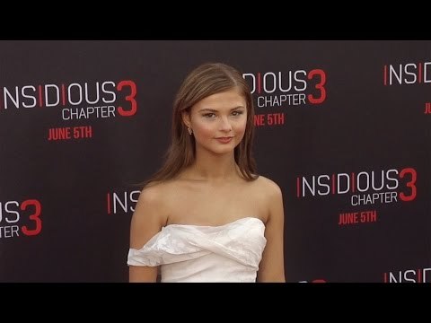 Stefanie Scott Insidious Chapter 3 Los Angeles Premiere Red Carpet