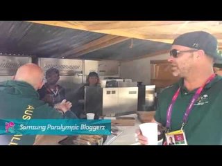 Brad Ness - Coffee @ the shack, Paralympics 2012
