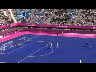 Football 7-a-side - GBR vs ARG - Men's Semifinal 1 - Extra Time - London 2012 Paralympic Games