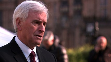 McDonnell: Labour will be on the side of the people