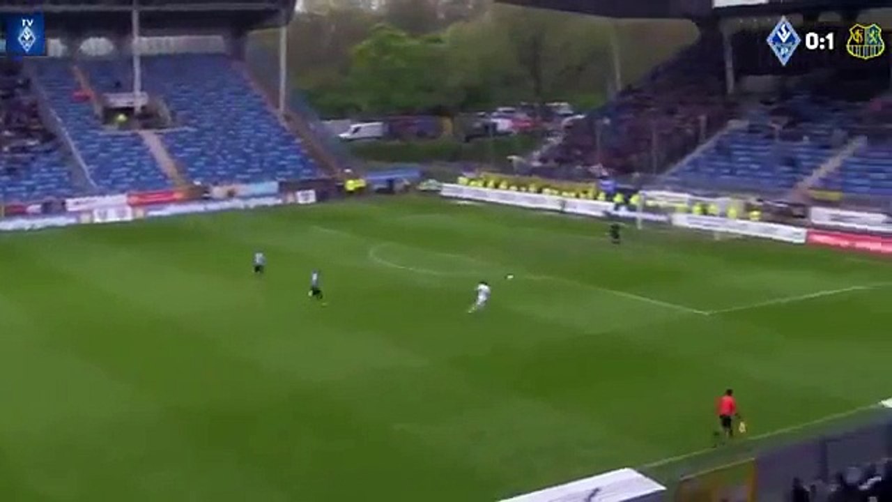 Waldhof Mannheim 0:2 FC Saarbrücken (German Regionalliga South-West17 April 2017)